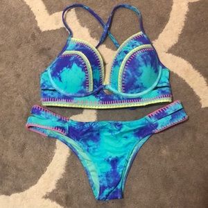 Tie dye bikini